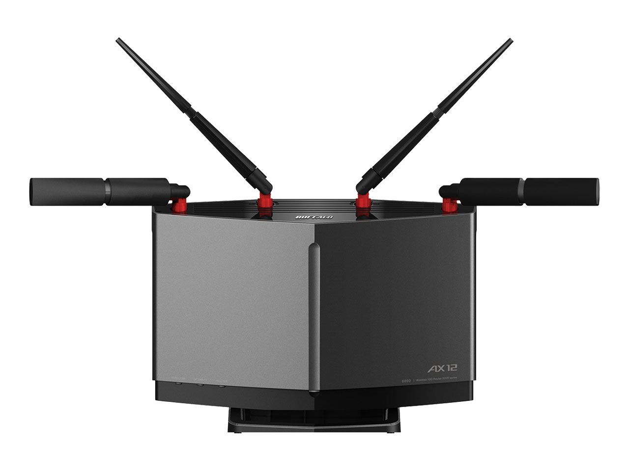 バッファロー　AirStation WXR-6000AX12S/D [チタニウムグレー]
