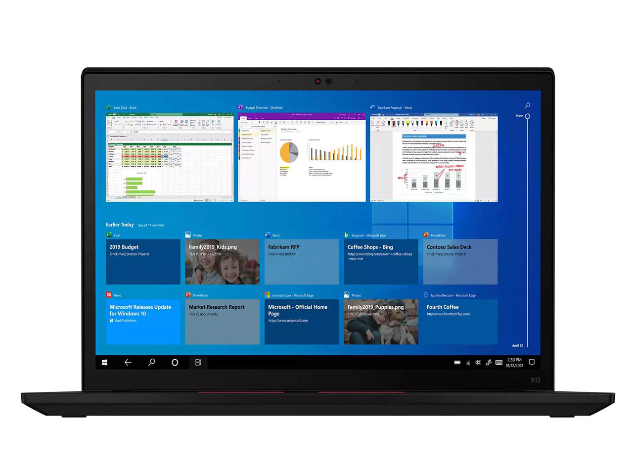 Lenovo　ThinkPad X13 Gen 2 20WK00G3JP [ブラック]