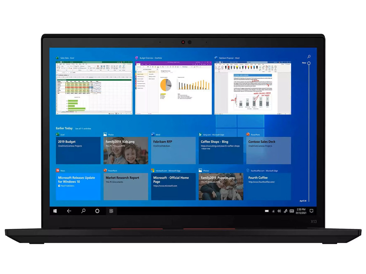 Lenovo　ThinkPad X13 Gen 2 20WK007JJP [ブラック]