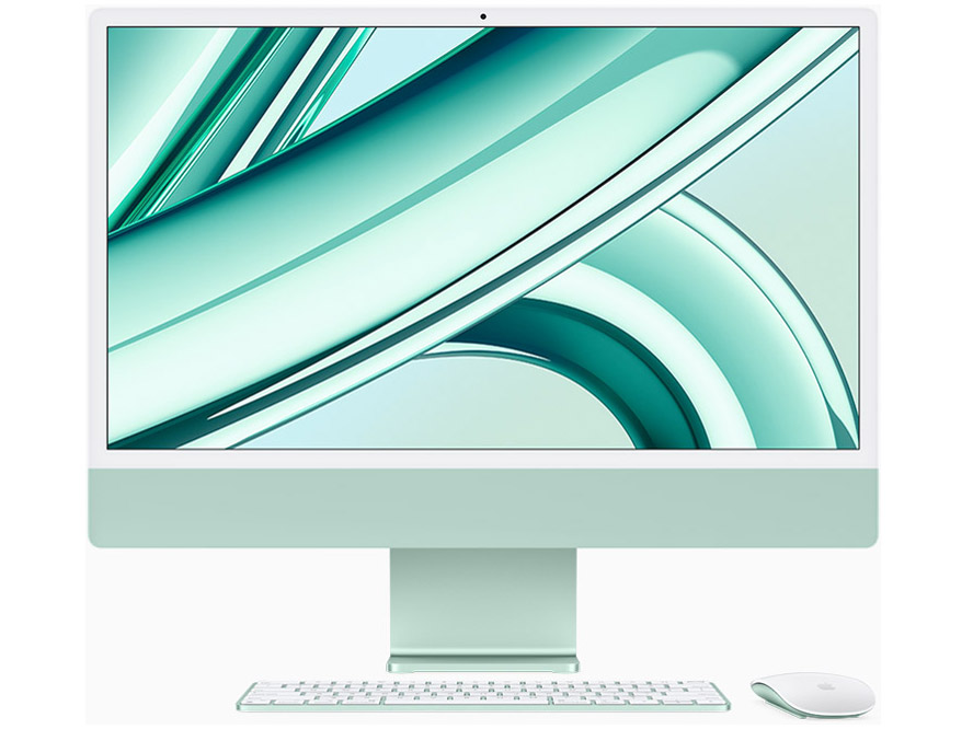Apple　iMac 24インチ Retina 4.5Kディスプレイモデル MQRA3J/A [グリーン]