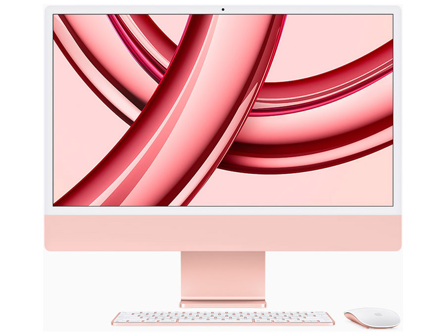 Apple　iMac 24インチ Retina 4.5Kディスプレイモデル MQRT3J/A [ピンク]